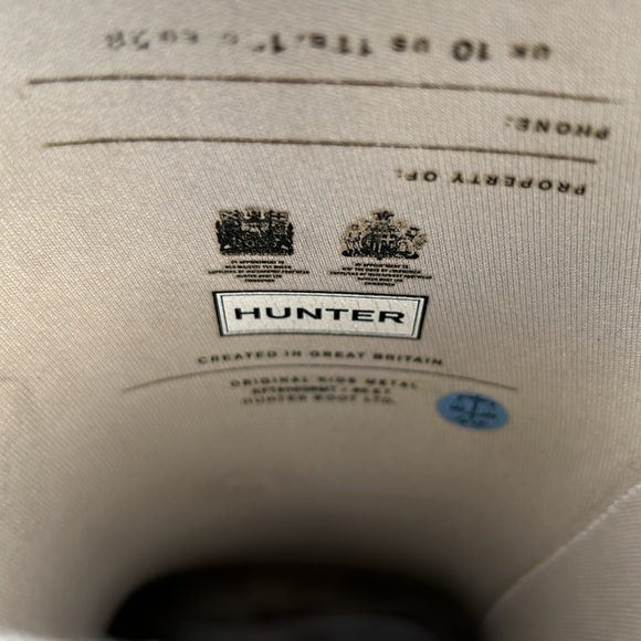 Hunter rain boots silver - Picture 6 of 15